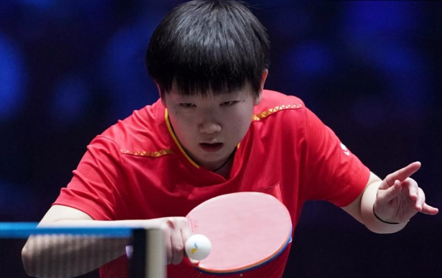 孫穎莎4-2戰(zhàn)勝王曼昱奪冠